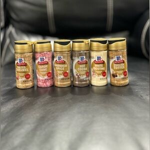 Mccormick Finishing Sugar. Brand new. Price is for the whole set. FREE SHIPPING
